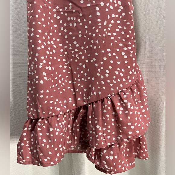 Pink patterned dress - Picture 4 of 7